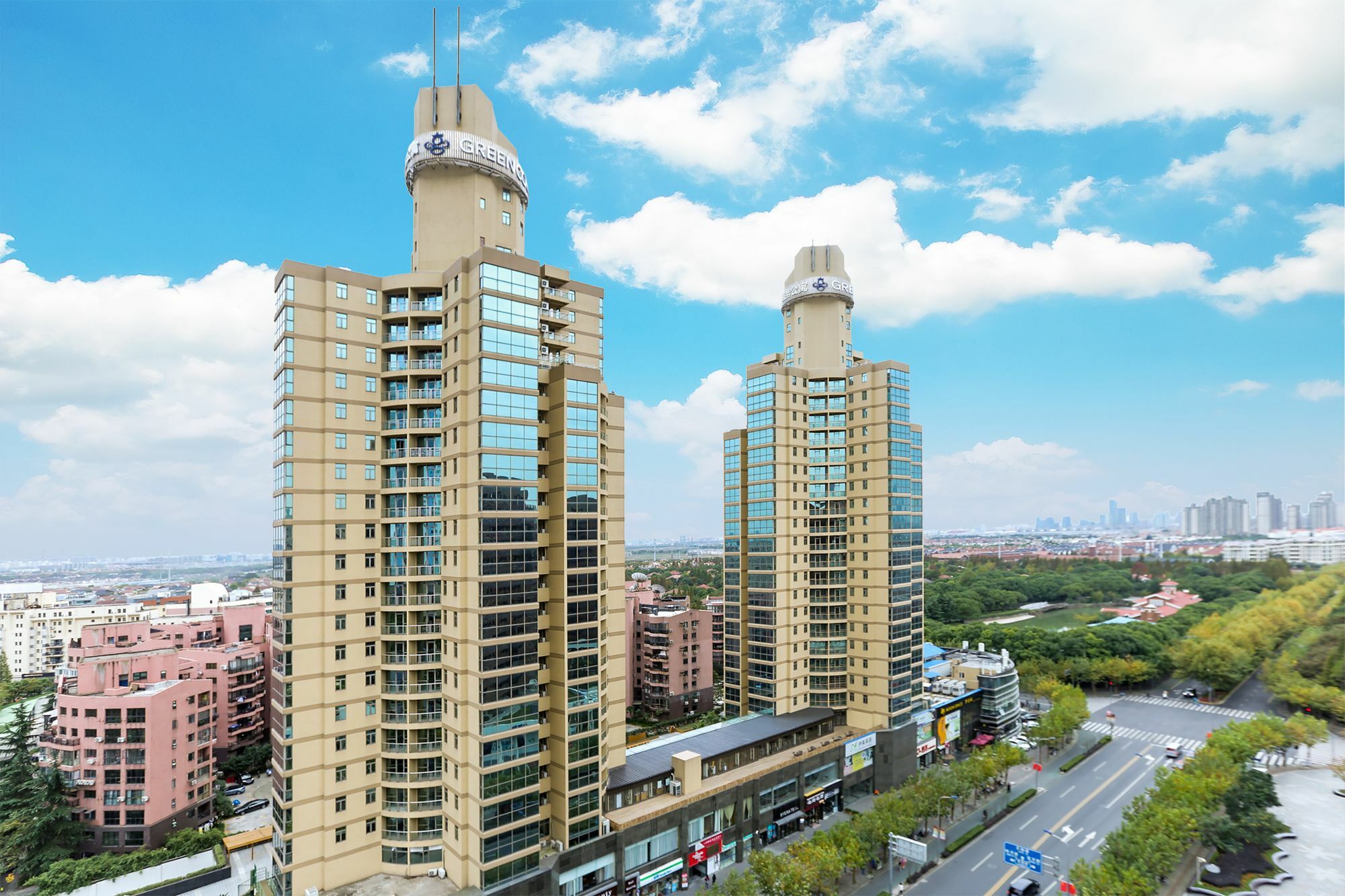 Green Court Residence Jinqiao Diamond Σανγκάη Εξωτερικό φωτογραφία